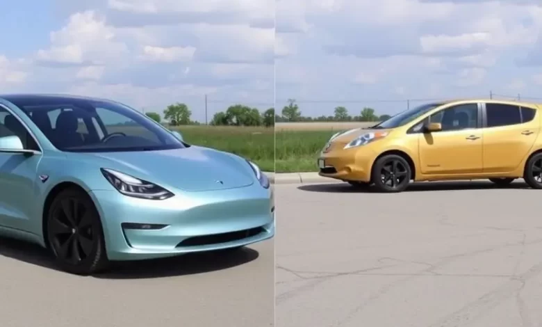 Photo of Обзор электрокаров: Tesla Model 3 vs Nissan Leaf